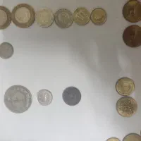 تعدادی سکه قدیمی از زمان شاه