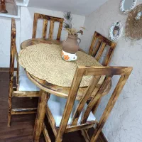 میز ناهار خوری ۴ نفره در حد نو