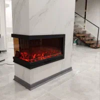 شومینه برقی U شکل سفارشی