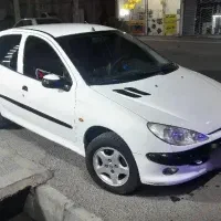 پژو 206 تیپ 2 مدل 1387 سفید