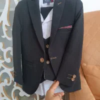 کت شلوار سایز ۲ .کفش سایز ۲۷