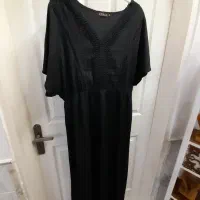 پیراهن ساحلی نخ ترک نو سوزن دوزی سایز ۴۴تا ۴۸