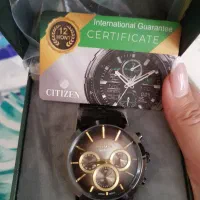 ساعت با گارانتی سه موتوره ژاپن برند citizen