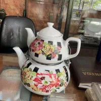 قوری و کتری لعابی