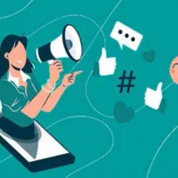 فروشنده در مارکت