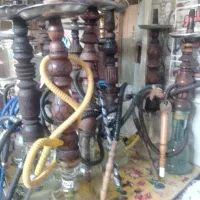 تعدادی پایه قلیان آب بندی شده