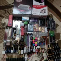 وسایل کاشت ناخن پک کامل(تکی فروشی ندارم)