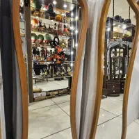 آینه قدی دفرمه چوبی