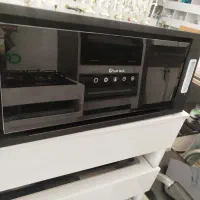 هود مخفی کف شیشه ای و گاز رومیزی