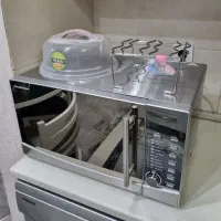 ماکروفر استفاده نشده برند عالی و معتبر سالم و تمیز
