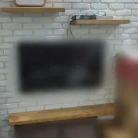 شلف چوبی تلویزیون