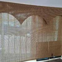 پرده حصیری