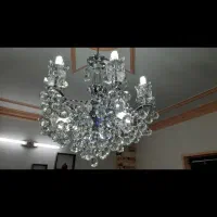 لوستر 12 شعله تمام برنج