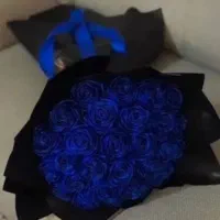 دسته گل روبانی