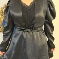 مانتو مشکی محرمی