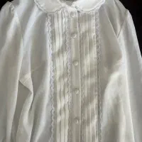 شومیز زنانه شیری رنگ نو
