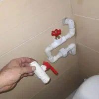 رطوبت گیری چکع سقف حمام پیلوت دست شوئی رفع نم *