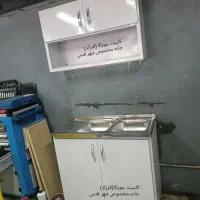 کابینت زیر سینک کابینت ظرفشویی کارگاهی