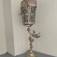 سطل زباله برنز نو پایه دار 70 سانت