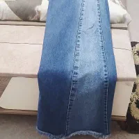 شلوار لی شافل جنس عالی سایز ۳۲ نو