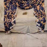 پرده سالن پذیرایی و اتاق/ ترک/ در حد نو