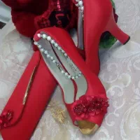 عتیقه.کفش کیف مجلسی