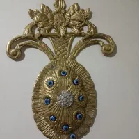 چشم نظر دیوارکوب برنجی برنزی