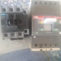 کلید اتوماتیک ۱۰۰ امپر ایتالیایی. کنتاکتور ۵۰ امپر