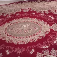 دو عدد فرش ۳/۴  زرشکی ۵۰۰ شانه
