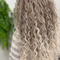 مدل بافت آفرو و اکستنشن مژه میخوام