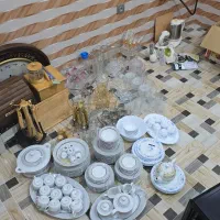 ظروف چینی وشیشه کریستال