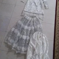 لباس محلی تور سفید