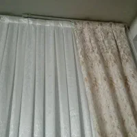 پرده ۳ در۳متر و چوب پرده مینیمال