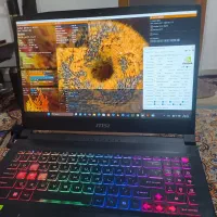 لپ تاپi7 MSI نسل 13 گرافیک 6 گیگ 3050حافظهT1 رم 32