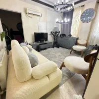 کنسول میز تلویزیون جلو مبلی