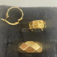گوشواره انگشتر طلا