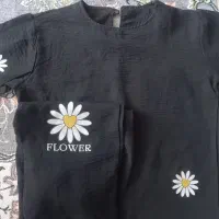 لباس با طرح گل بابونه