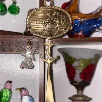 پاشنه کش دیواری برنز