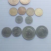 سکه شاهی و سکه جمهوری و خارجی