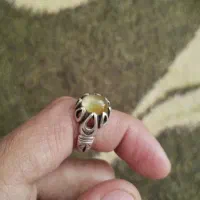 انگشتر نقره مردانه