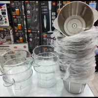 کاسه خردکن،تیغه خردکن،کاسه استیل شیشه،درب خردکن،