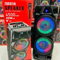 اسپیکر حرفه ای چمدانی zqs8210 موبایل فرهاد