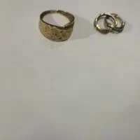 طلا گوشواره و انگشتر