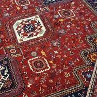 فرش ۹ متری نقش عشایری ۵۰۰ شانه ستاره کویر یزد