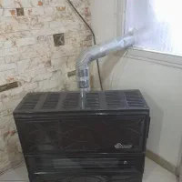 بخاری بزرگ گازی و سالم