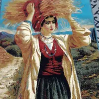 قالیچه طرح گندم زار فروشی