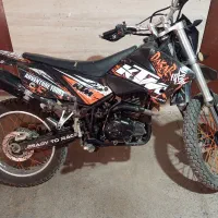 موتور تریل فلات 250مدل 94 طرح ktm