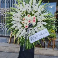 تاج گل تسلیتی/ دسته گل