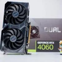 گرافیک ایسوس ASUS RTX 4060 DUAL هشت گیگ نو