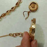 سرویس ورساچه گردنبند گوشواره دستبند